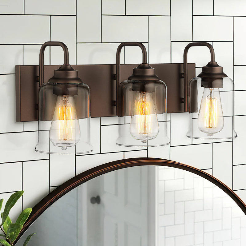 Éclairage pour meuble-lavabo à 3 lumières Showunmi