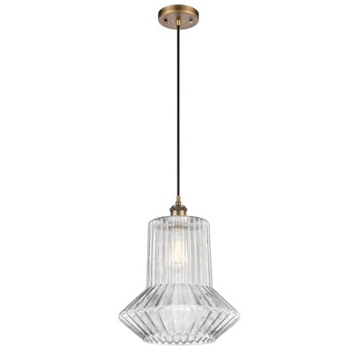 Luminaire suspendu simple géométrique 1 lumière Montrose