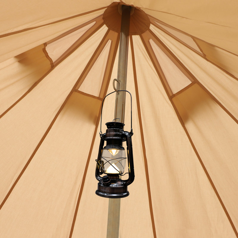 Toile de tente Kylynne, Beige, H 118,11 po x l 196,85 po x P 196,85 po