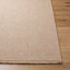 Louetta Boho Jute-Look Beige Area Rug-1365186327