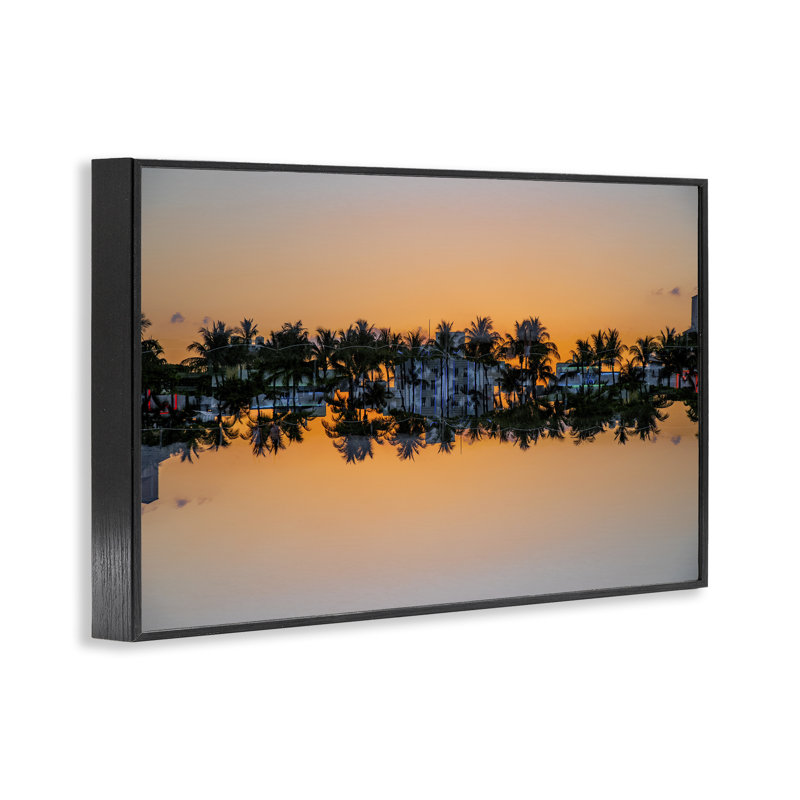 Giclée encadrée, par Robin Vandenabeele, H 12 po x l 18 po, Giclée encadrée noir minuit
