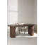Damarien Oval Metal Base Dining Table