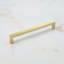 Satin Brass Slim Squared D-Bar Handles -122026799