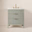 Ensemble de meuble-lavabo simple 30 po avec dessus en pierre reconstituée Bilroy-1374478014