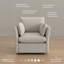 Chaise d'appoint modulaire Stedman, mobilier de salon-124213070