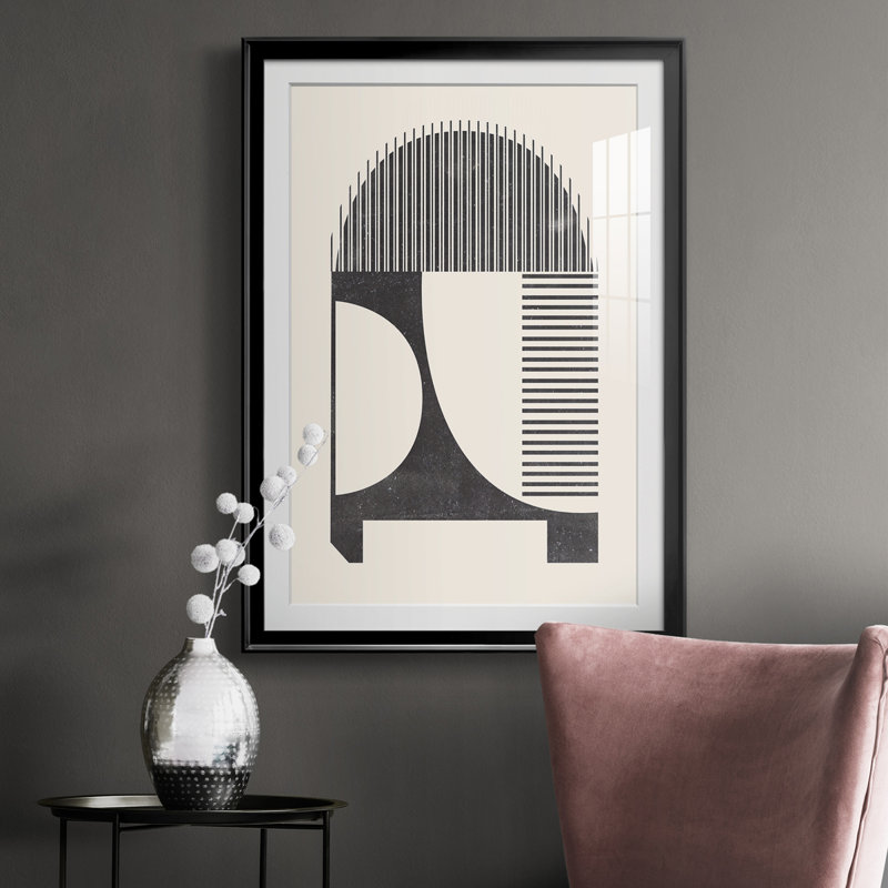 Impression encadrée Premium Space Inconnu IV - prêt à être accroché, Cadre noir, H 24,5 po x l 18,5 po x P 1 po