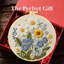 Ensemble de broderie florale pour le salon