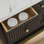 Ensemble de meuble-lavabo moderne simple en céramique-107660761