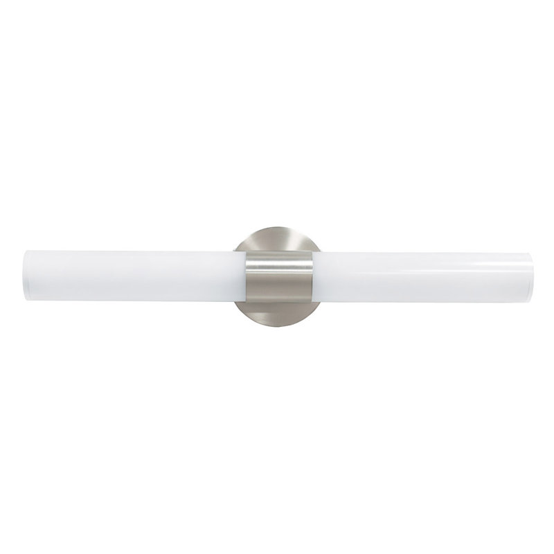 Dimmable LED Vanity Light, Brushed Nickel, 3500K