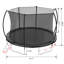 Trampoline de qualité supérieure avec caractéristiques de sécurité avancées et fabrication durable pour les enfants et les adultes