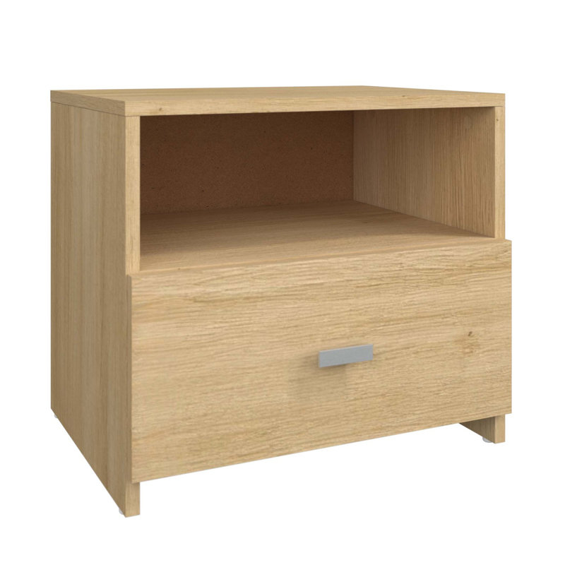 Collection Coriell Omega - (1) table de chevet - Assemblage facile, Beige