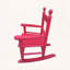 Chaise berçante en bois massif massif-843453808
