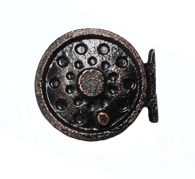 Poignée fantaisie 1 5/8", Bronze huilé