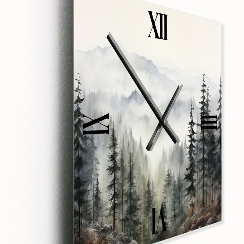 Jeily - Horloge murale florale, Moyen