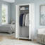 Limestone Kids Midsleeper With Wardrobe Bedroom Set-127271720