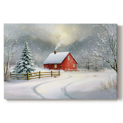 Art de Noël des Fêtes de Noël III - Toile tendue avec châssis-CL III