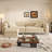 97.7" Velvet Upholstered Sleeper Sofa, King-Size Pull-Out Sofa Bed, 4-Seater Chesterfield Sofa with 2 Pillows-1173878782