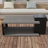 Outdoor 50,000 BTU Propane Gas Fire Pit Table With, Volcanic Rocks & Waterproof Cover