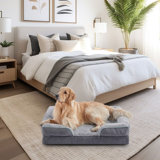 Orthopedic Dog Bed For  Dogs, Waterproof Thick Foam Dog Bed Bolster Sofa With Machine Washable Cover, Comfy Pet Bed, Dog Bed 