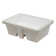 19.5 In. Undermount Rectangle Porcelain Vanity Bathroom Sink In White Ceramic With Overflow