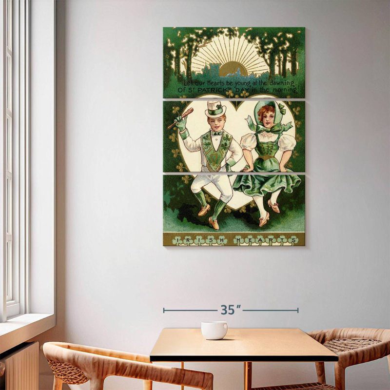 Lelend Irish Jig Kids, 65" H x 42" W