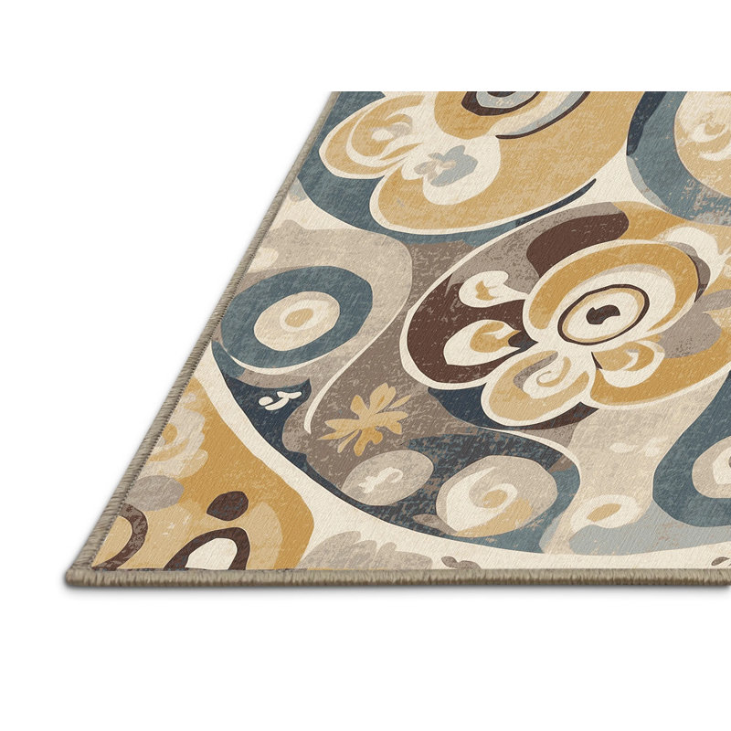 Jazzy Vibe Rug, Round 3'