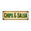 Art rétro sur toile «Chips And Salsa Cream»-581820518