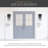 14" 1-Light Outdoor DarkSky Wall Light with Clear Glass-115680840-115680841