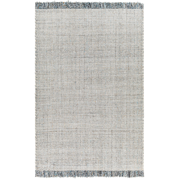 Viewcrest Hand Woven Recycled P.E.T. Indoor / Outdoor Area Rug in Beige/Blue/Gray