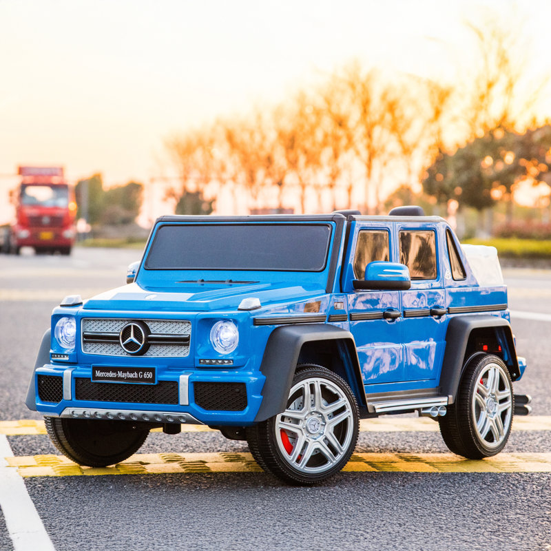 Landaulet 12V 1 place Mercedes Maybach G650, Blue