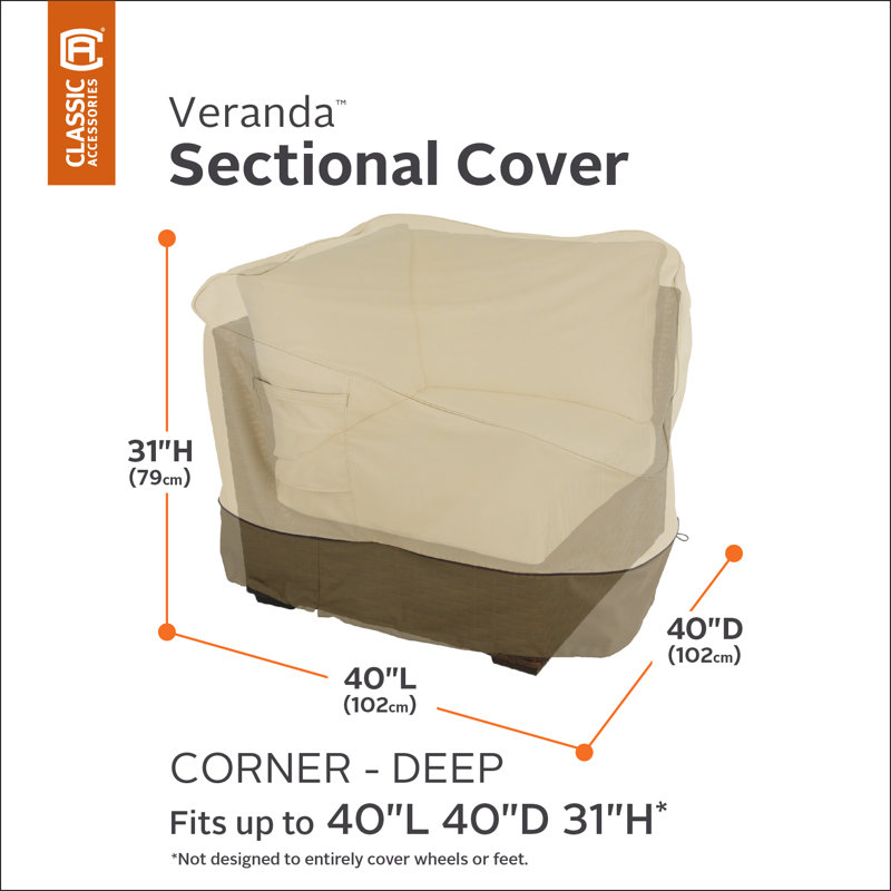 Donahue Outdoor Patio Sofa Cover