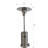 Standing 46000 Heater - Turns Cold Nights Cozy, Aluminium Frame, 35 In Package Height, Smooth Wheels For Mobility Patio Heating Generates Sufficient Heat, Steel Gray Finish, 70 Lb Package, Easy