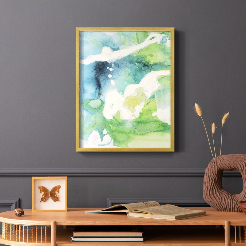 «Rising Above I», reproduction encadrée - bois massif, H 20 po x l 16 po