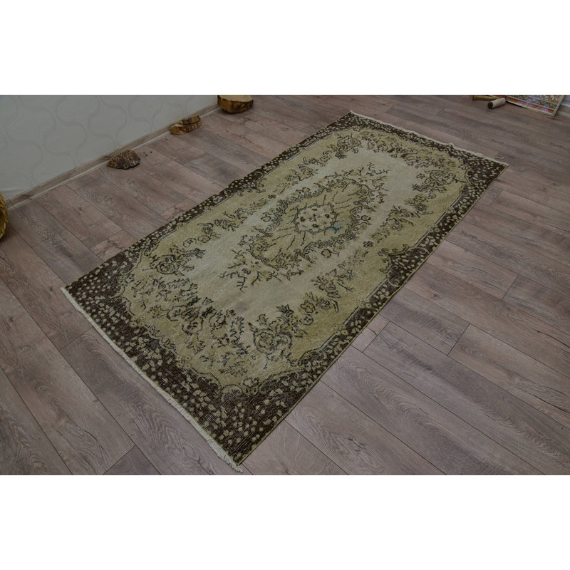 3.7x7 ft Area Rugs, Beige Modern Rug, Antique Rug, Vintage Rugs, Flatweave Rug, Turkish Rug