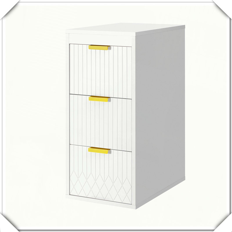 Wall Mounted Floating Cabinet With Drawers Multifunctional Storage