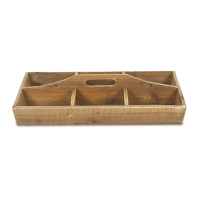 Caisse en bois 6 compartiments