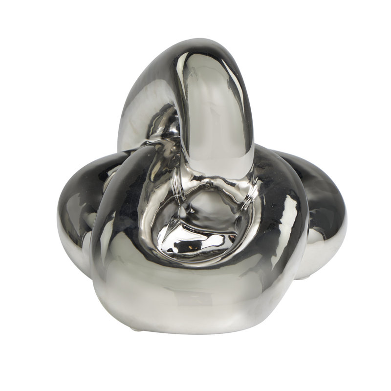 Sculpture Lasanska, H 6,2 po x l 10,55 po x P 7,35 po, Argent