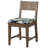 Birch Lane Summerwind Indigo 2" Floral Dining Chair Seat Pad with Ties