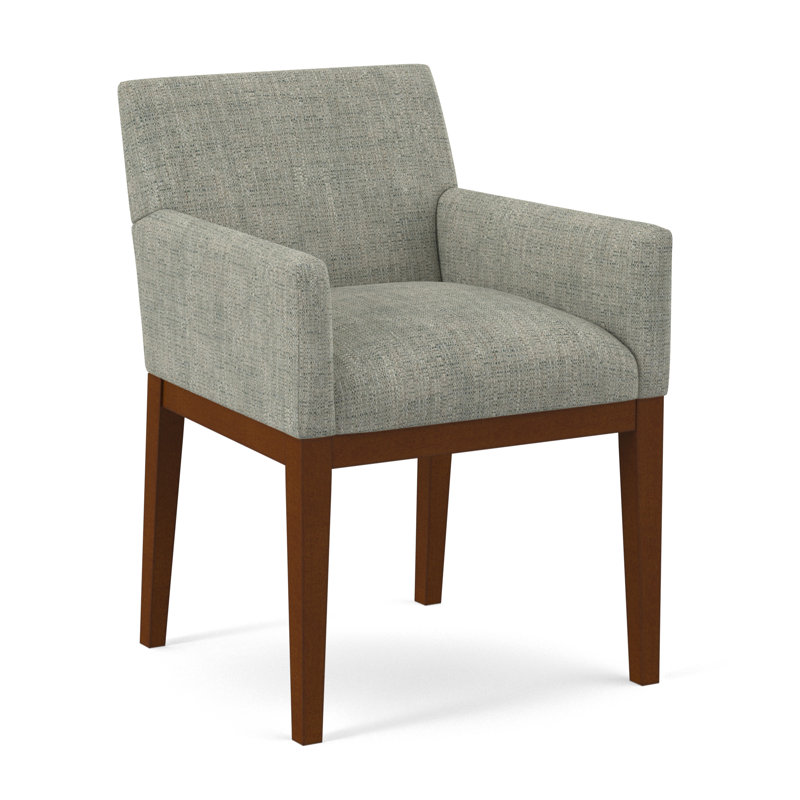 Upholstered Arm Chair, 61653-63, English Saddle