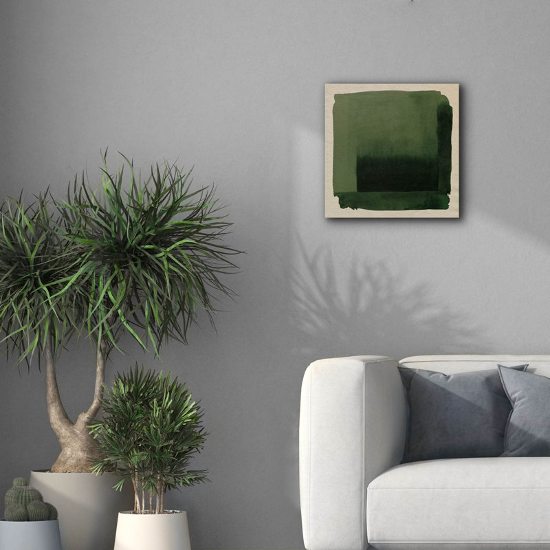  «Marsh and Sod 6» par Grace Popp, art mural sur toile, 18 po x 18 po, H 18 po x l 18 po