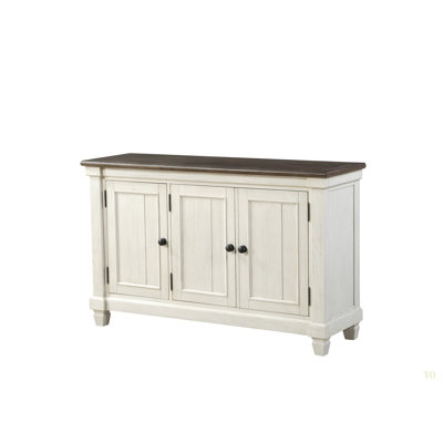 1Pc Server With 2 Storage Cabinets Adjustable Shelves Wooden Dining Kitchen Furniture