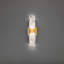Royce Dimmable LED Wall Sconce With Crystal Shade , 3000K Color Temperature-2036997934