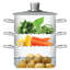 Clearview 3 Tier Steamer Basket-331455722