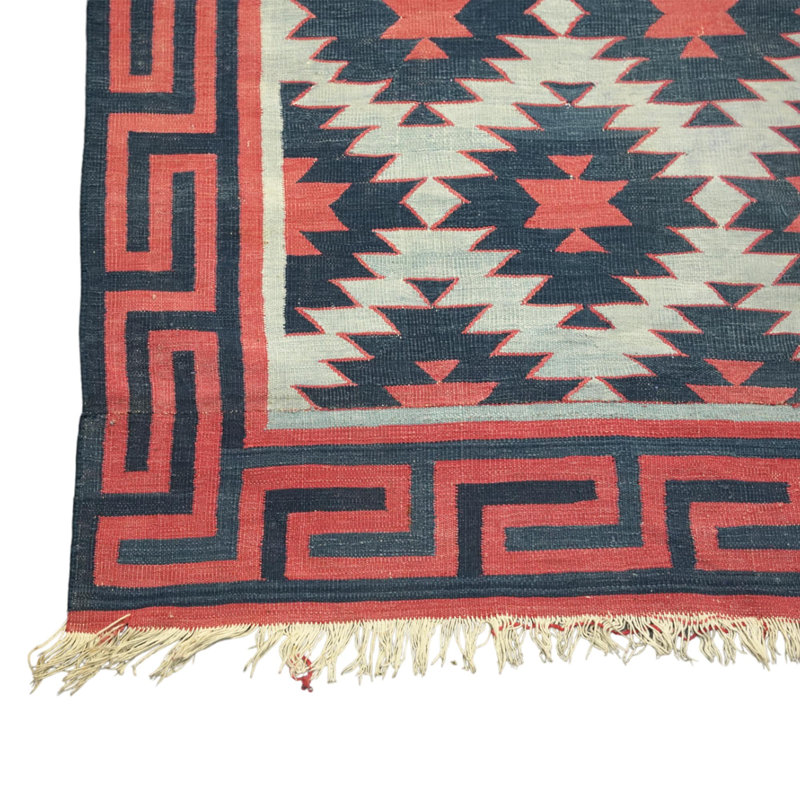 Dhurrie Hand Woven Wool Area Rug