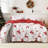 Christmas Reindeer Reversible Quilt Set-135991152
