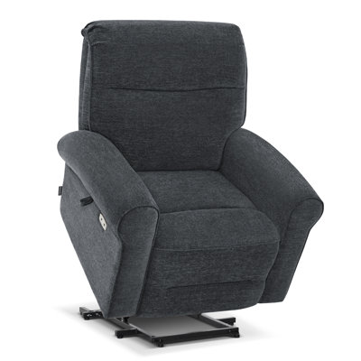 Dual Motor Power Recliner Lift Chair with Massage and Heat, Extended Footrest