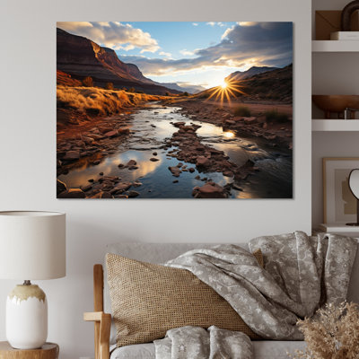 " Sunset In Utah Mountain III "