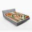 Drap-housse Ambesonne Monstera_ Boho Mid Century Abstract_ rouille foncé beige vert-95977361