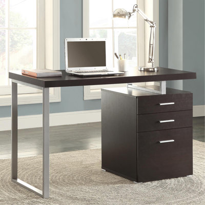 3-Drawer Reversible Office Desk