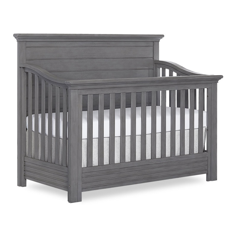Waverly GREENGUARD Gold Certified 4 -in-1 Convertible Crib, Rustic Gray